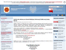 Tablet Screenshot of bip.barcin.pl