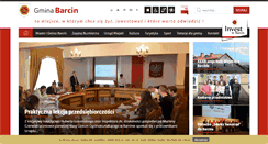 Desktop Screenshot of barcin.pl
